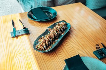 Maki crujiente de gambón - Imagen 1